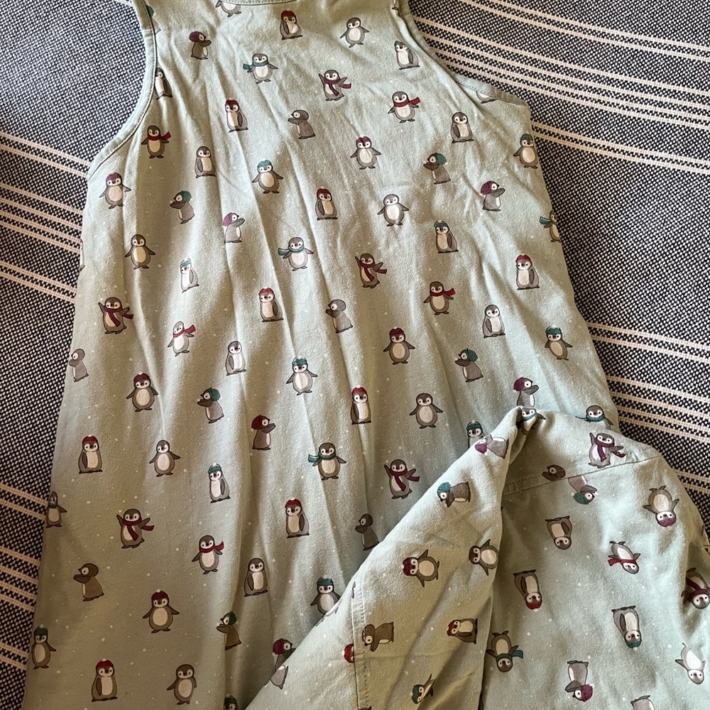 Penguin Print toddler sleeping sack